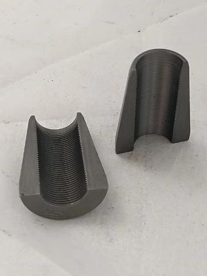 Post Tension Wedges 20CRMNTI İnşaat / Madencilik Mükemmel Dayanıklılık Gümüş Renk 58-63HRC